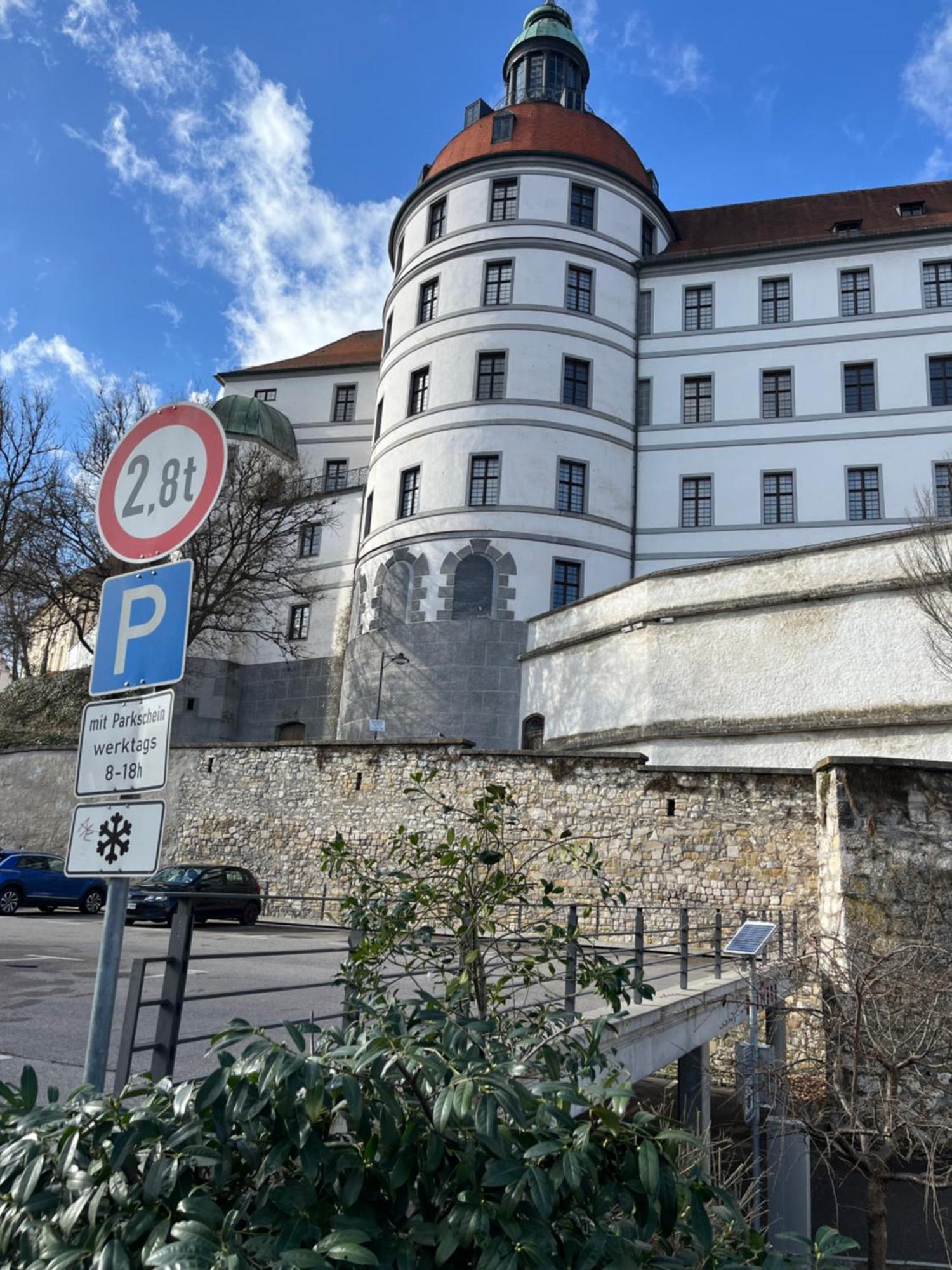 נויבורג אן דר דונאו Zimmer Zum Vermieten Direkt An Der Donau Und Am Schloss מראה חיצוני תמונה
